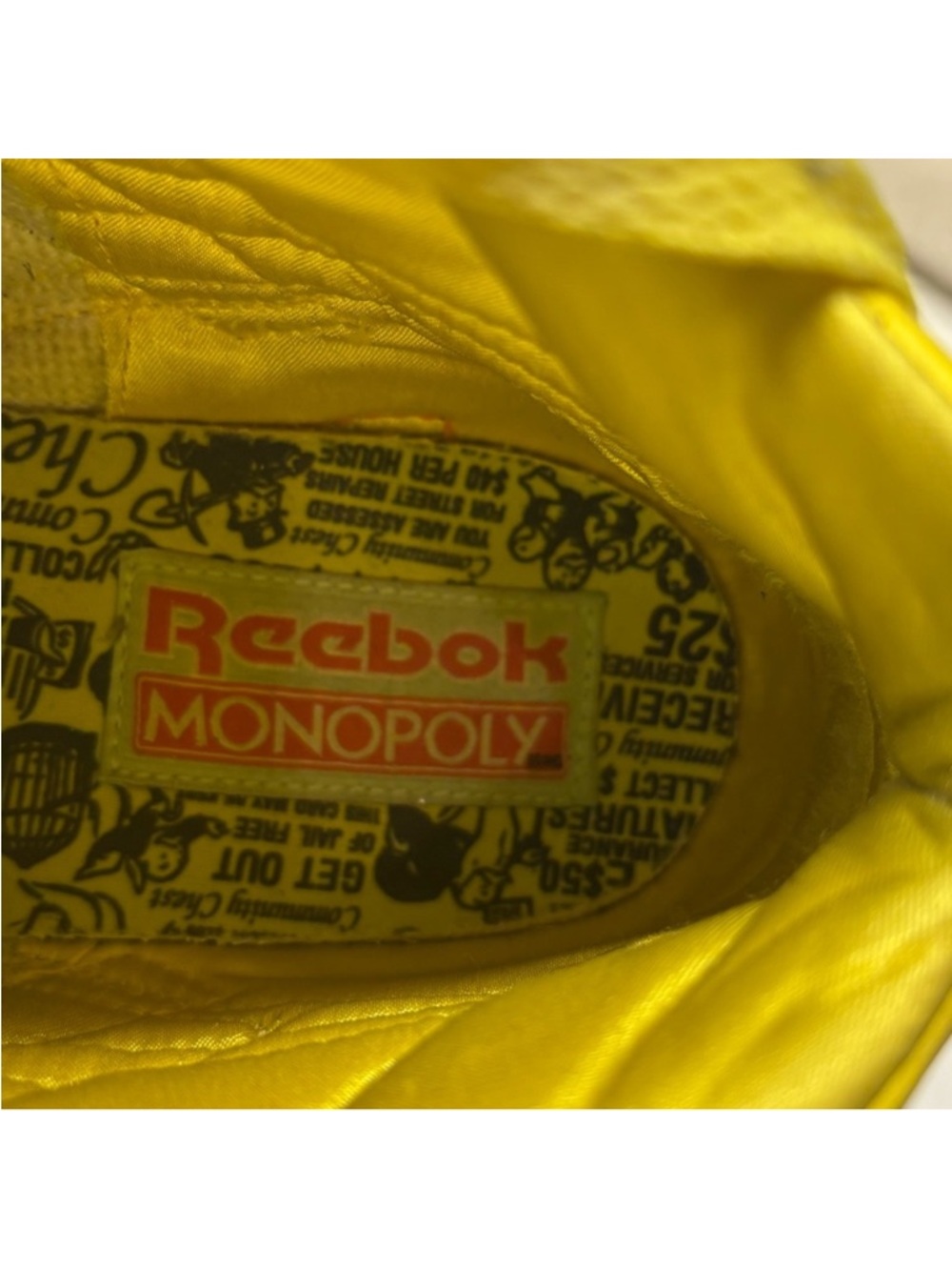 Reebok Monopoly Reverse Jam sneakers size 9 - Picture 7 of 7
